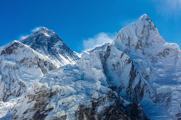 Obraz premium Snowy mountains of the Himalayas
