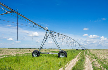 modern irrigation system