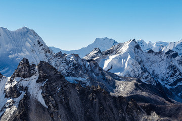 Fototapeta premium Snowy mountains of the Himalayas