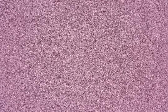 Pink plaster wall
