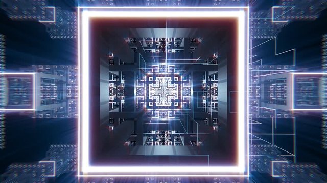 VJ Frame Fractal Space