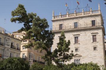 Obraz premium La Lonja de La Seda in Valencia,Spanje