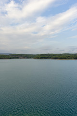The sichar reservoir in Castellon, Valencia, Spain