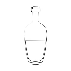 Delicious wine cup icon vector illustration graphic design