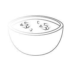 Spa aromatherapy bowl icon vector illustration graphic design