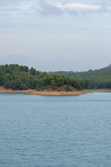 The sichar reservoir in Castellon, Valencia, Spain
