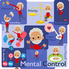 red high neck old man black_Mental & volition