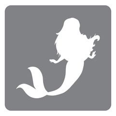  icon of a mermaid