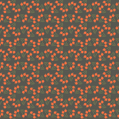 Seamless flower pattern.  illustration