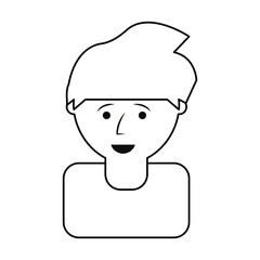 man head  vector illustration