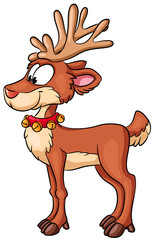 Niedliches Rentier - Vektor-Illustration