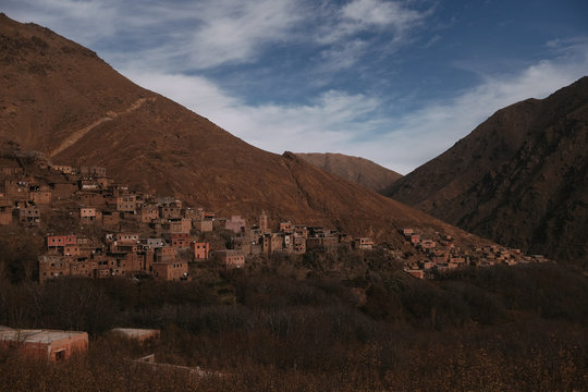 valley of imlil, grand atlas mountains, morocco