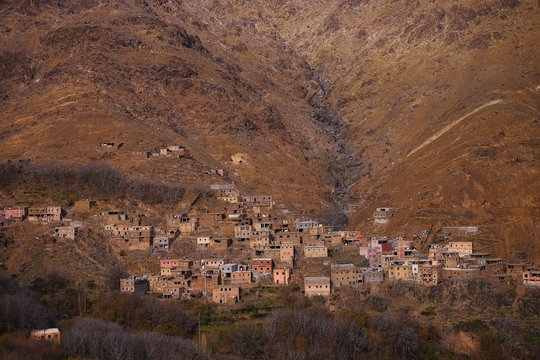 valley of imlil, grand atlas mountains, morocco
