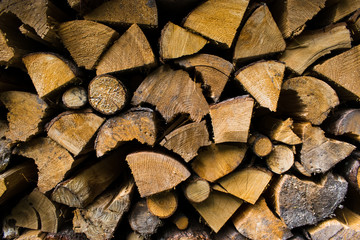 Firewood. Backgrounds and textures	