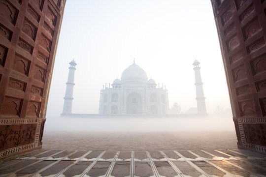 The Taj Mahal. Agra. India.