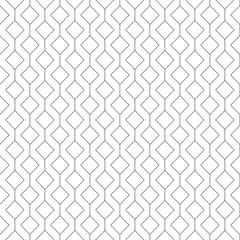 Vector seamless pattern - linear rhombus, background
