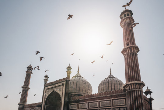 Jama Masjid in New Delhi, India