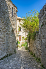Street of Oppede-le-Vieux