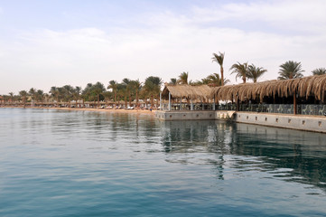 Beach hotels on the Egyptian Red sea, Hurghada