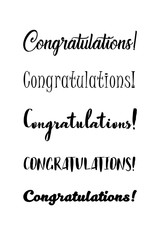 Vintage Happy Birthday Calligraphic and Typographic. Happy Birthday greeting card with lettering design