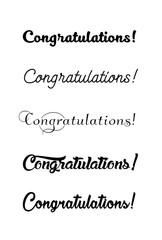 Vintage Happy Birthday Calligraphic and Typographic. Happy Birthday greeting card with lettering design