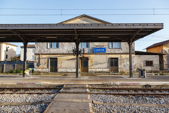 Lucca Train Station Italy