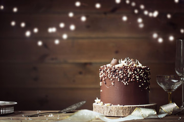 Chocolate celebration cake