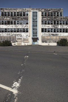 Weathered Industrial Exterior