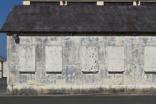 Weathered Industrial Exterior