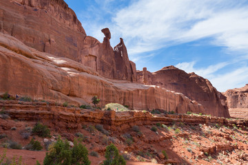 Arches National Park Park Avenue Formation