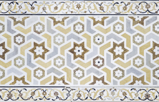 Arabic Mosaic Pattern Wall