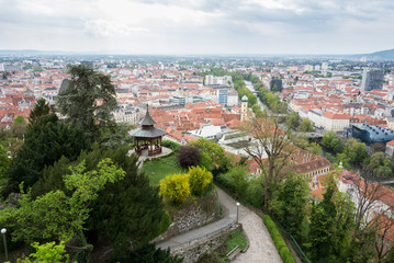 Visiting Schlossberg Graz, the capital city of Styria