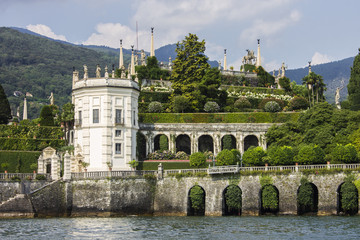 Isola Bella (lit. beautiful island), one of the Borromean Islands of Lago Maggiore in northern Italy
