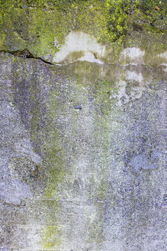 Detail of weathered and worn urban call