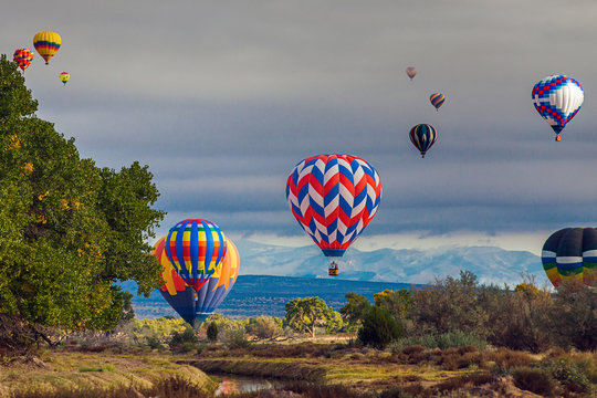 Hot Air Balloons in New Mexico