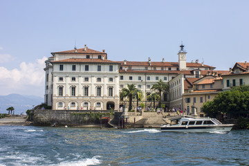 Isola Bella (lit. beautiful island), one of the Borromean Islands of Lago Maggiore in northern Italy