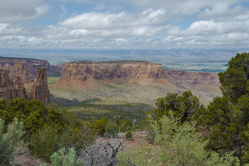 Aerial View of Colorado Valley.