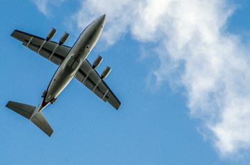 overhead flight