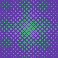Simple abstract halftone rounded square pattern background - vector design with diagonal squares