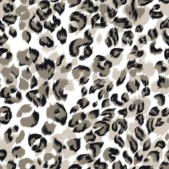 Papier peint Peau animal motif léopard