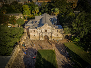 The Alamo in San Antonio, Texas, USA - obrazy, fototapety, plakaty