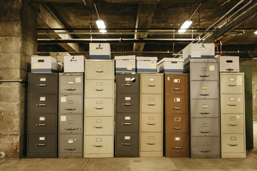 Old File Cabinets