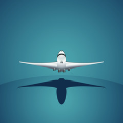 Airplane Black-Blue