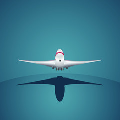 Airplane Red-Blue