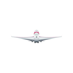 Fototapeta premium Airplane Red-White