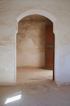 Interior of an arabic palace.