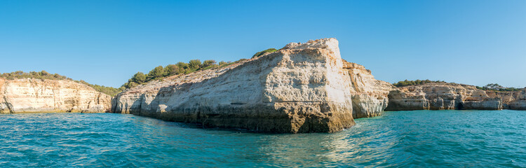 Rocky coastline near Carvoeiro