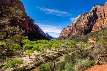 Zion Canyon in Zion National Park, Utah