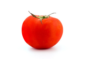 tomato on white background