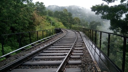 On the rail - Sri Lanka